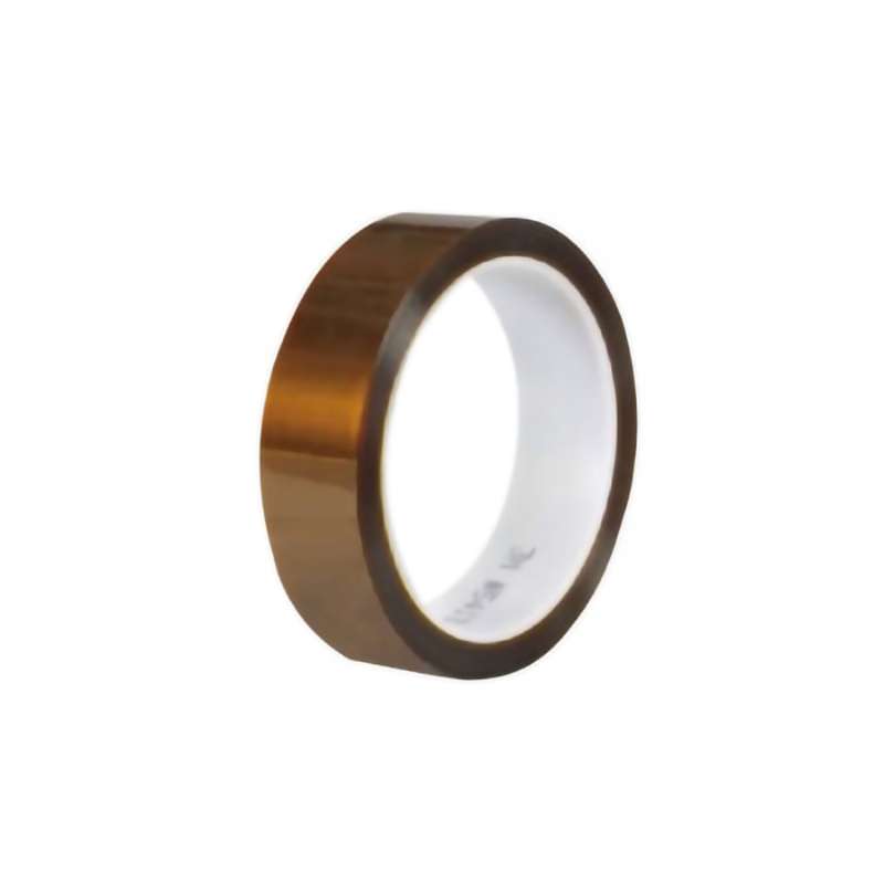 Kapton Tape, 7/8"x72 Yds, 3" Core, 2.4 mil, Silicone Adhesive